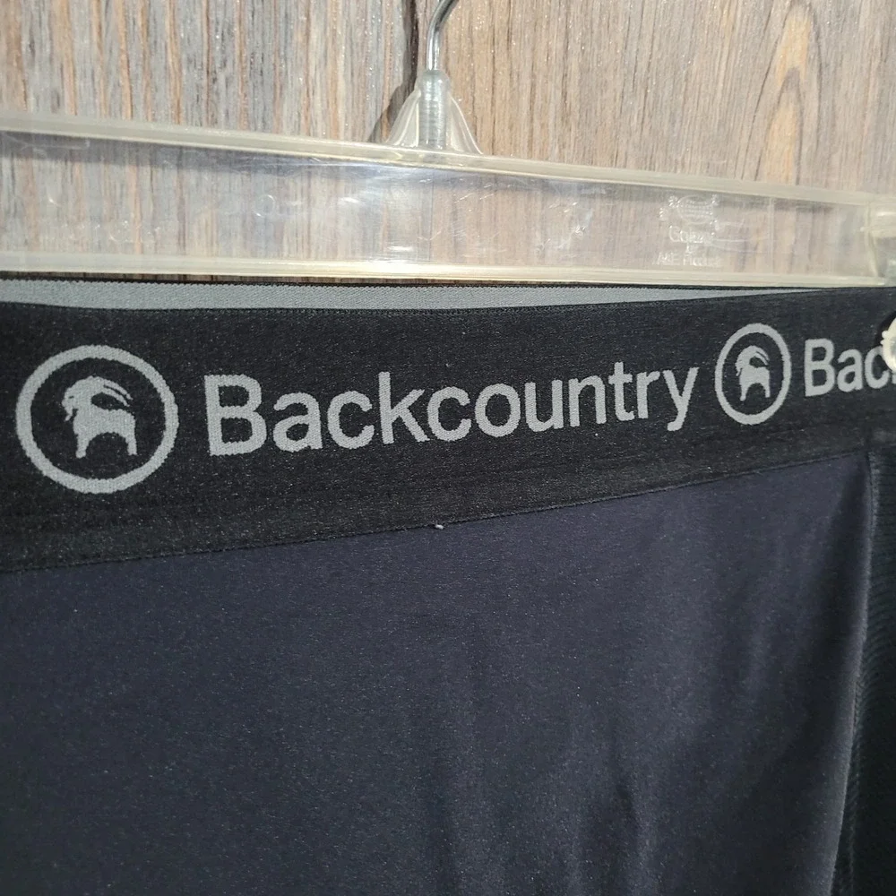 BackCountry Cycling Liner Shorts Mens Large Black Padded Bike Liner MTB - Picture 2 of 7